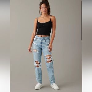 AE Ripped Mom Jean Stretch